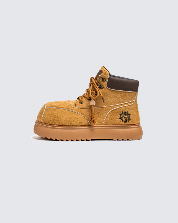 Chunky Plush Martin Boots - Image 4