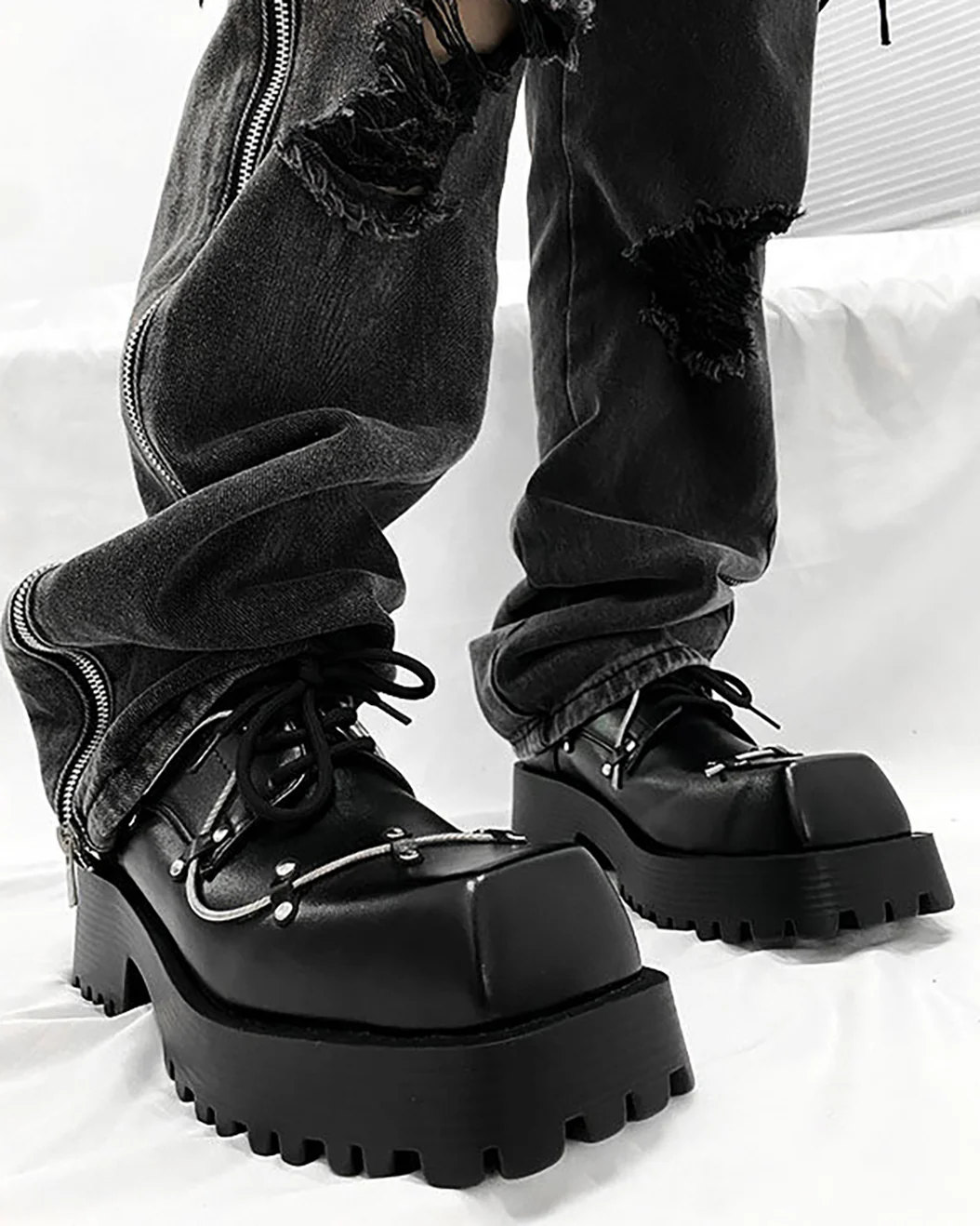 Chunky Sole Retro Streetwear Footwear - Image 2