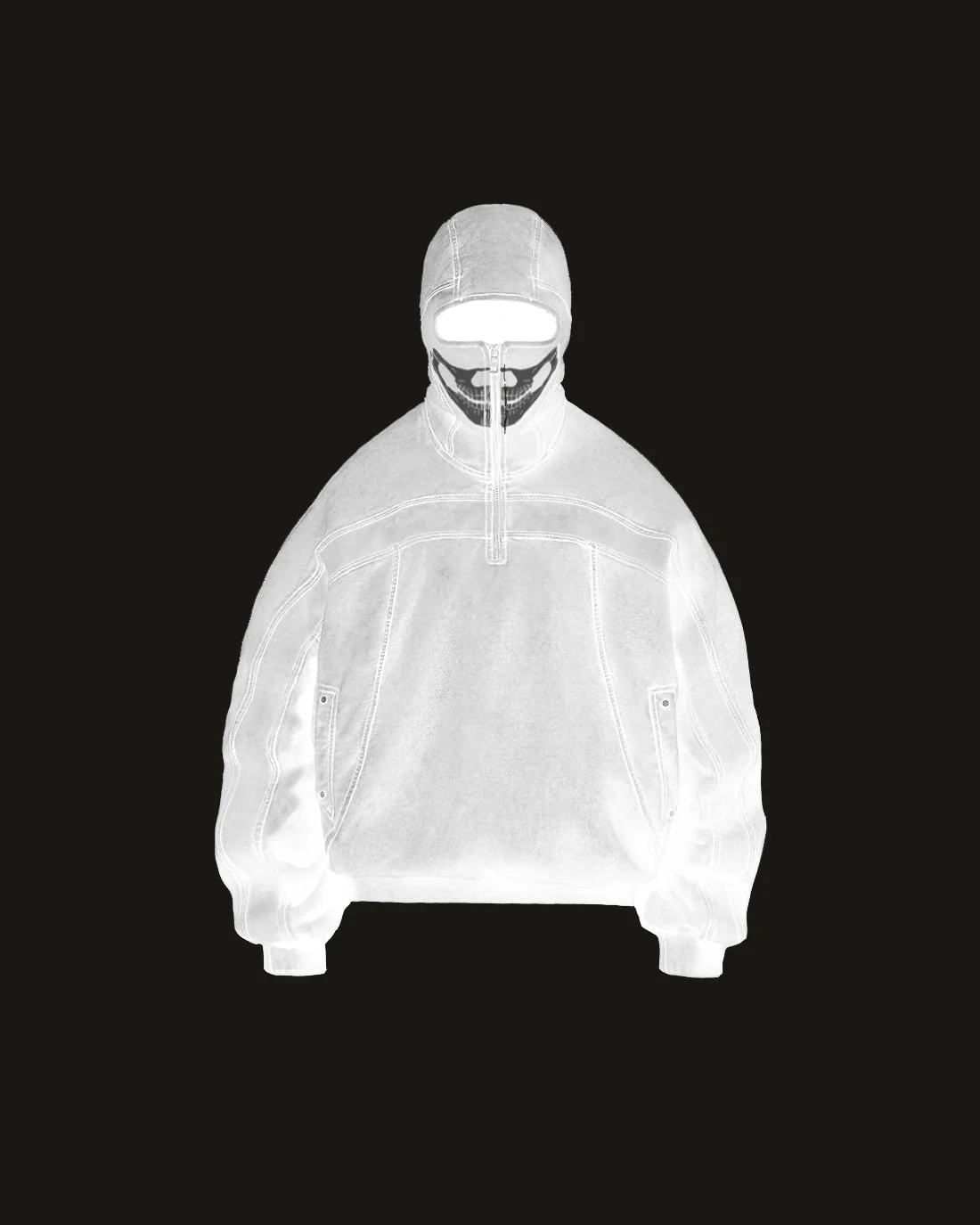KIIKIO Classic Skull Mask Hoodie - Image 3