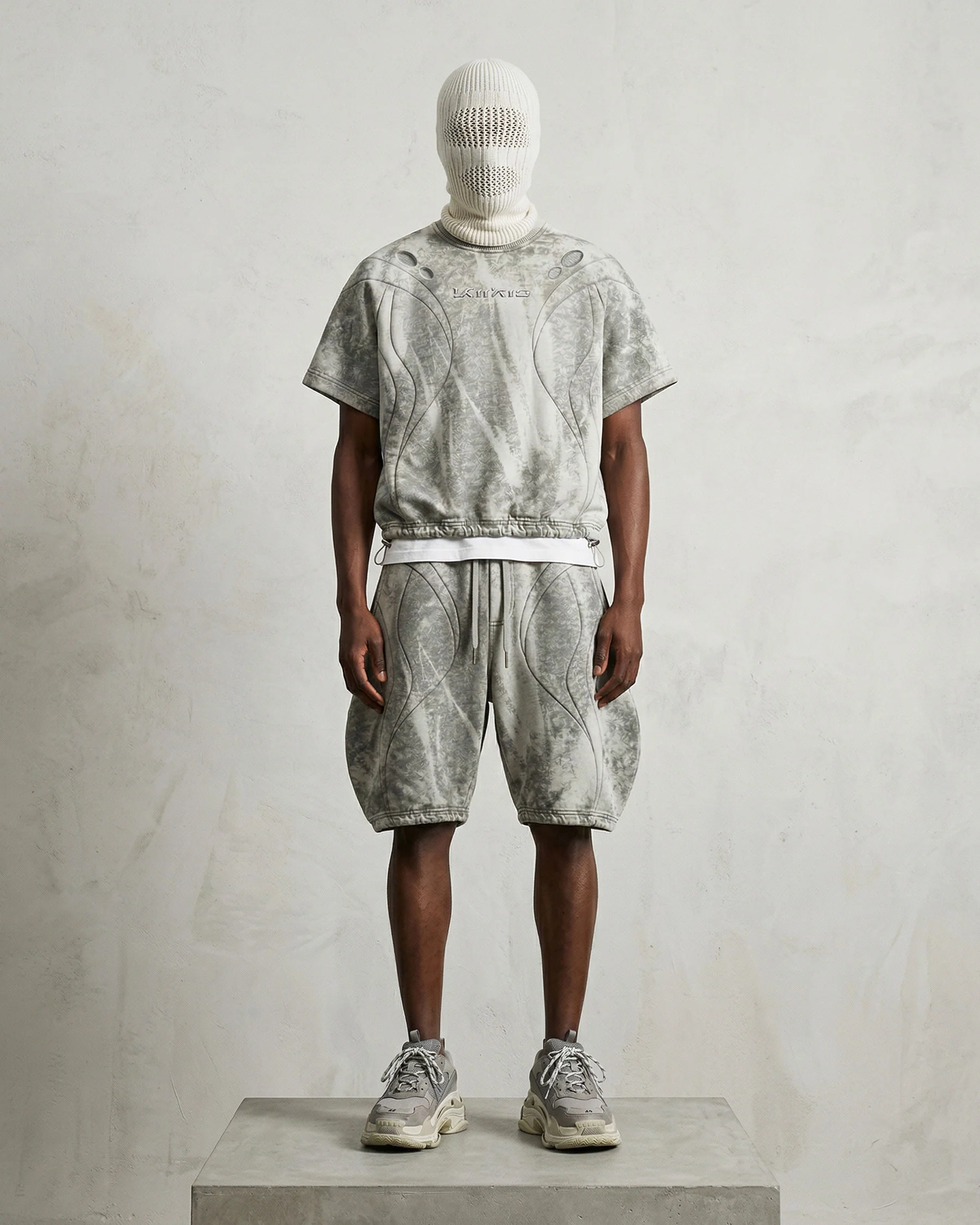 CLOUD-LIKE FLOATING-New Washed Shorts - Image 3