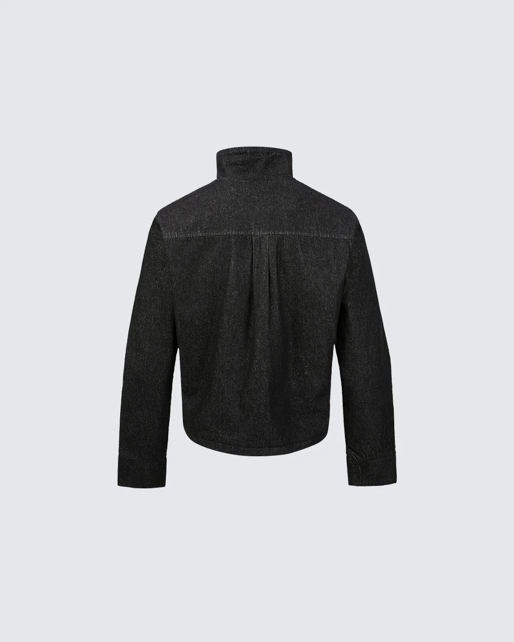 Cool Rugged Dual-Wear Raw Denim Jacket - Image 7