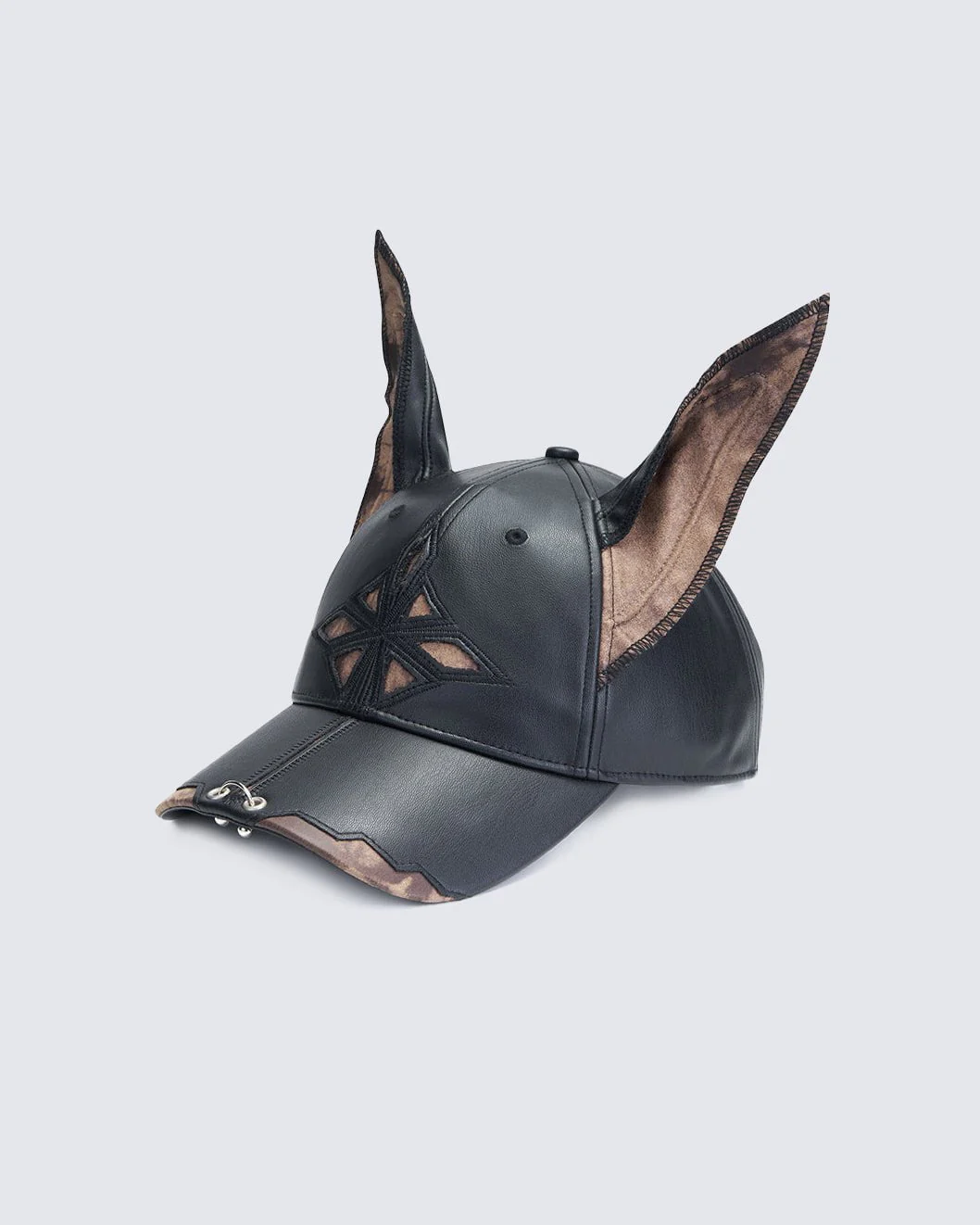 Doberman Ear Leather Cap - Image 5