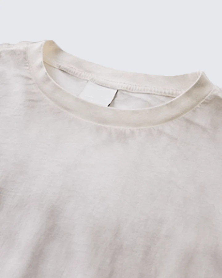 Distressed Cross Graphic Long Sleeve T-Shirt - Image 4