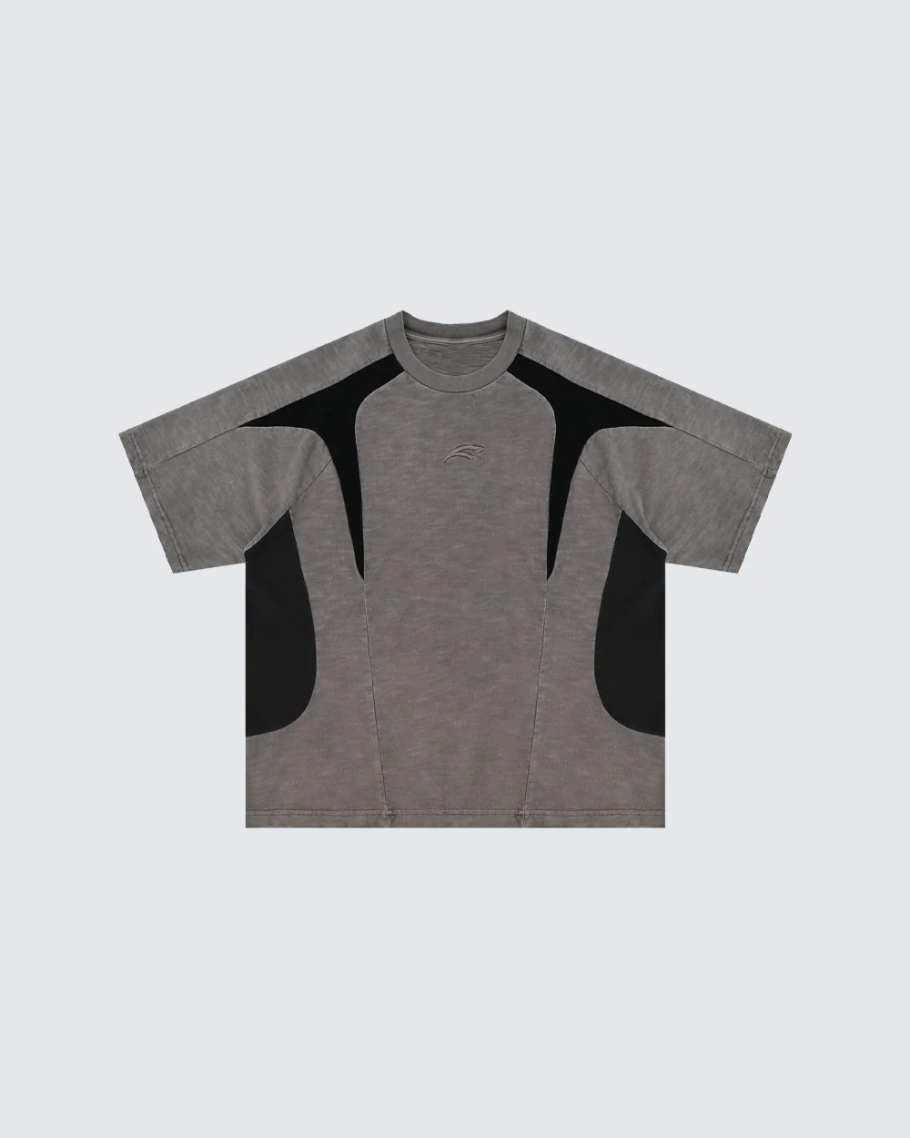 Curved Panel Sporty New Short Sleeve T-Shirt - Image 2