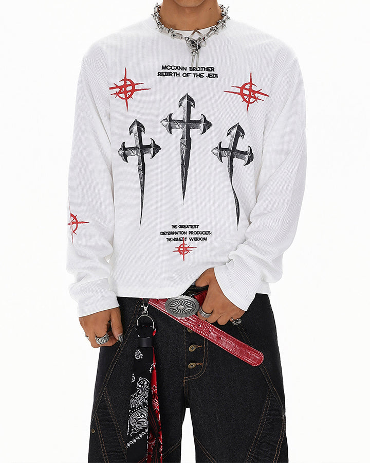 Dark Gothic Hip Hop Sweatshirt - Image 4