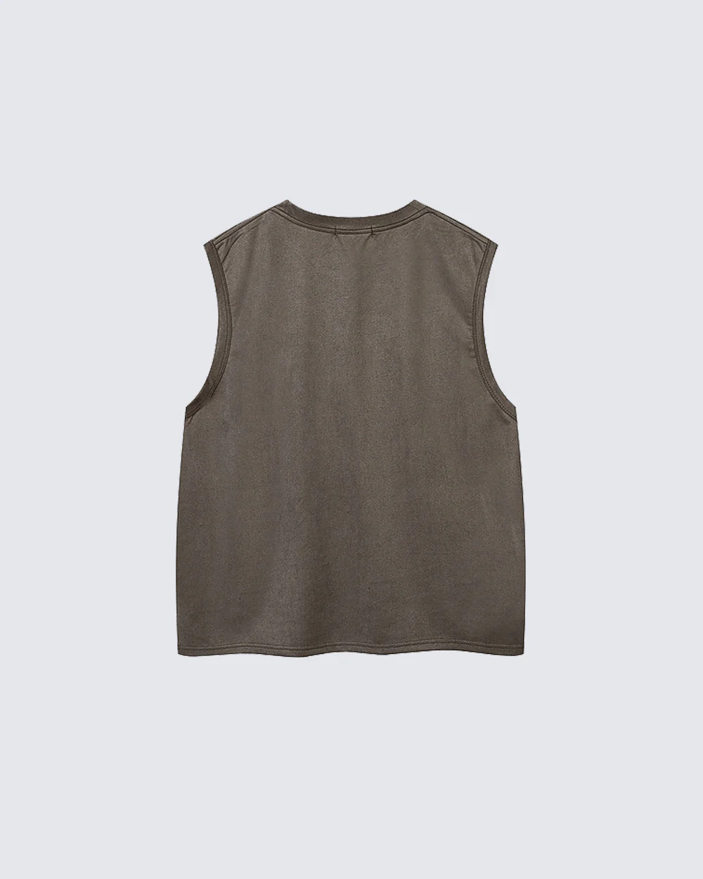 Dark Gothic Thorn Graphic Sleeveless T-Shirt - Image 7