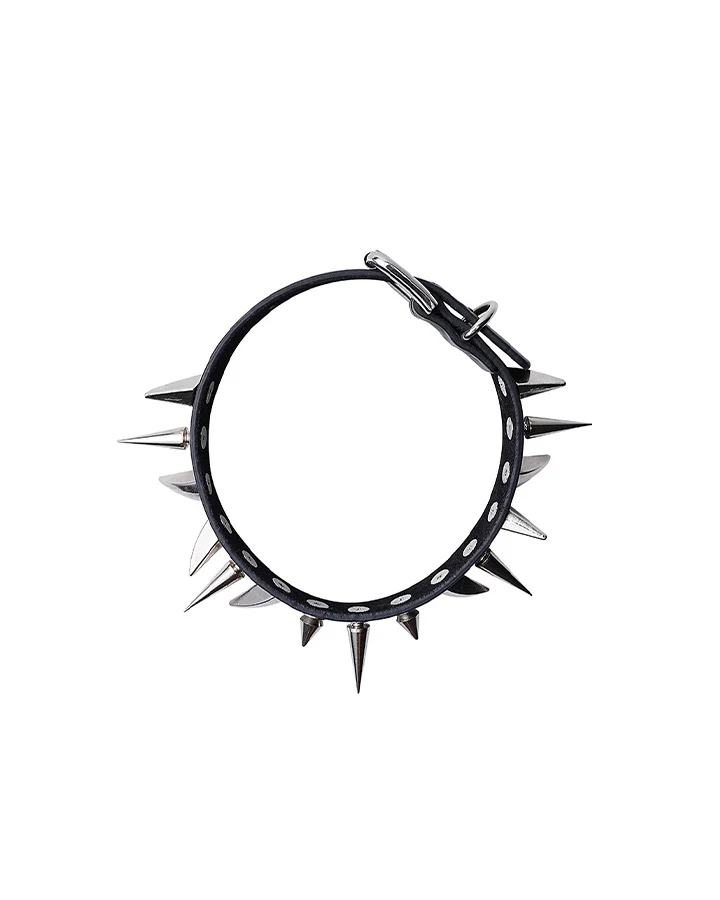 Dark Niche Punk Studded Choker - Image 4