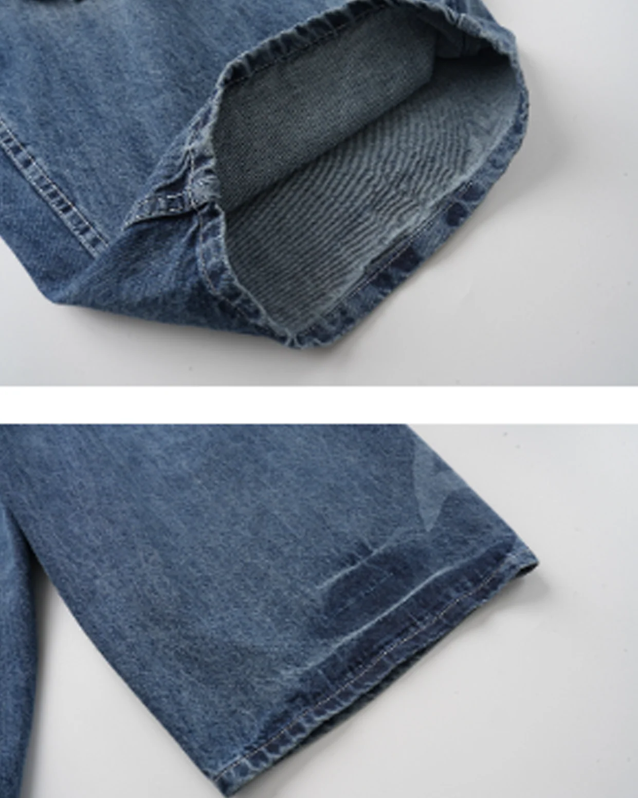 Discharge Print Thorn Scimitar Denim Pants - Image 5