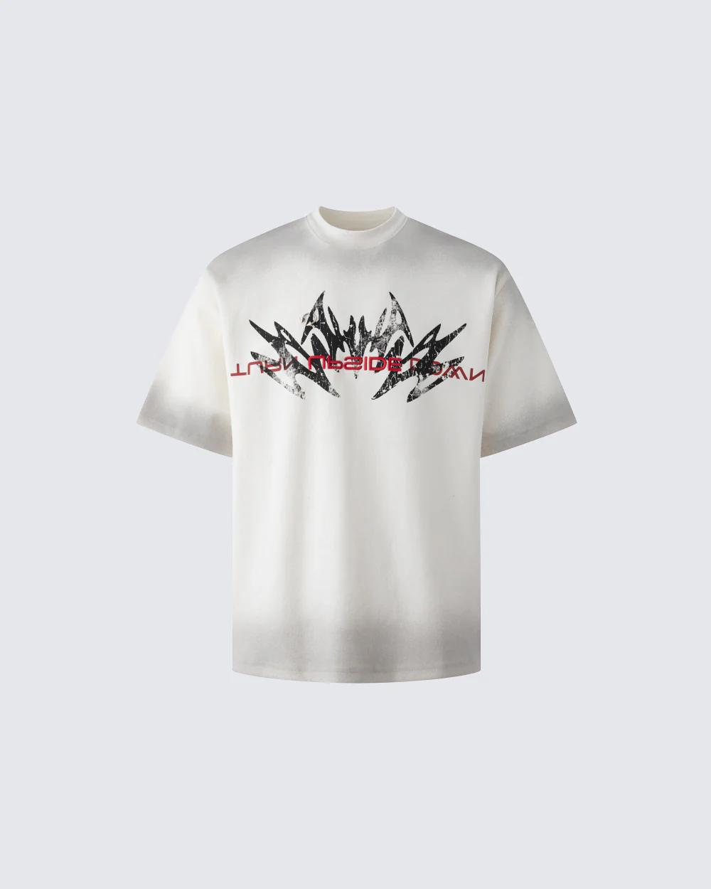 Distressed Graphic Oversized T-Shirt - Image 2