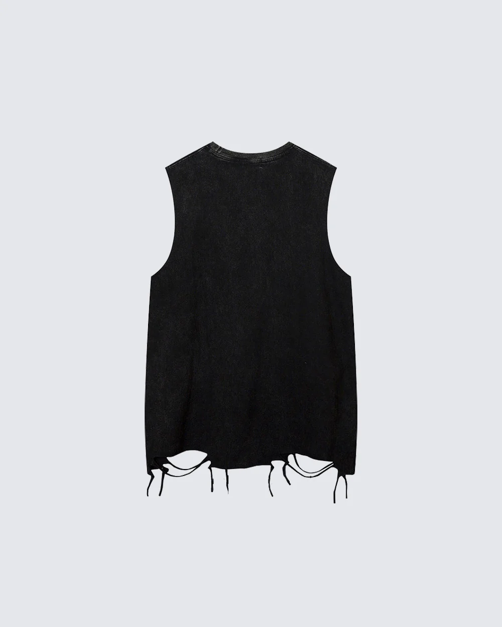 Distressed Graphic Street Sleeveless Tank - Image 3