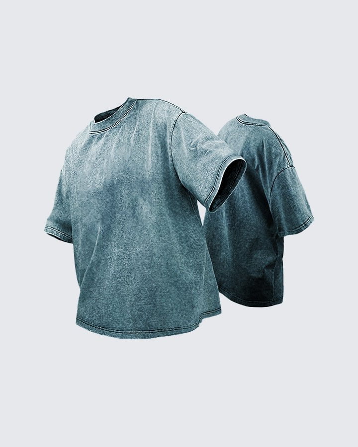 Distressed Short Sleeve T-shirt - Image 11