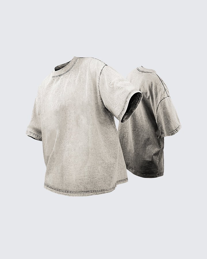 Distressed Short Sleeve T-shirt - Image 9