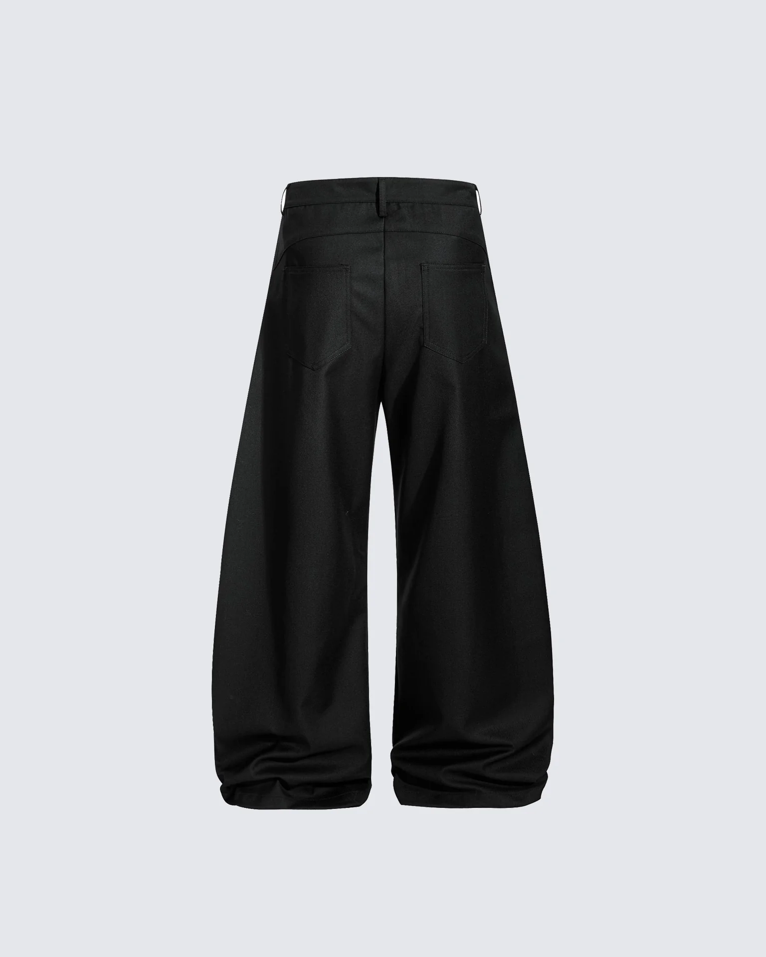 Dual-Layer Design Curved Blade Casual Pants - Image 3