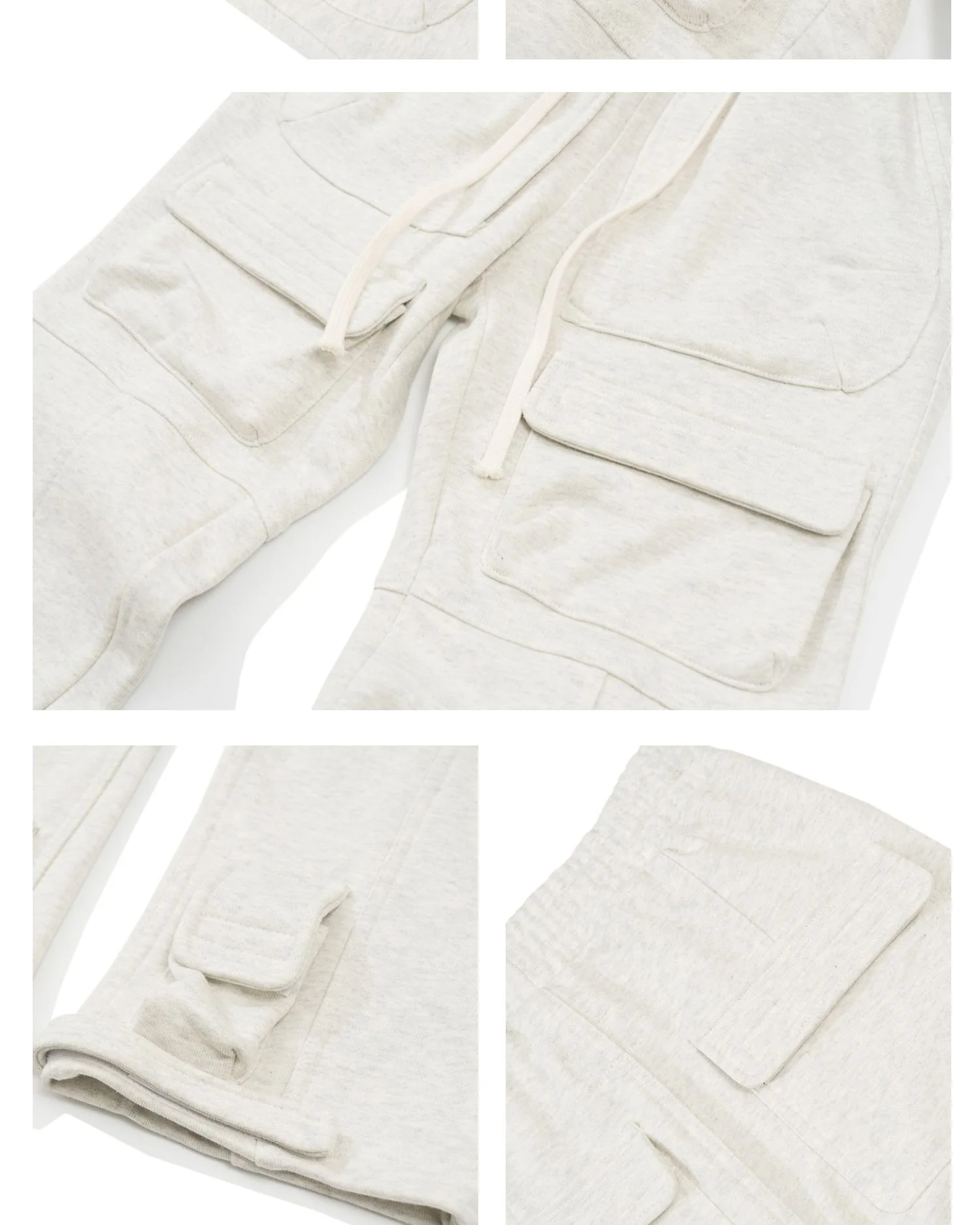 Elastic Cargo Pants - Image 3