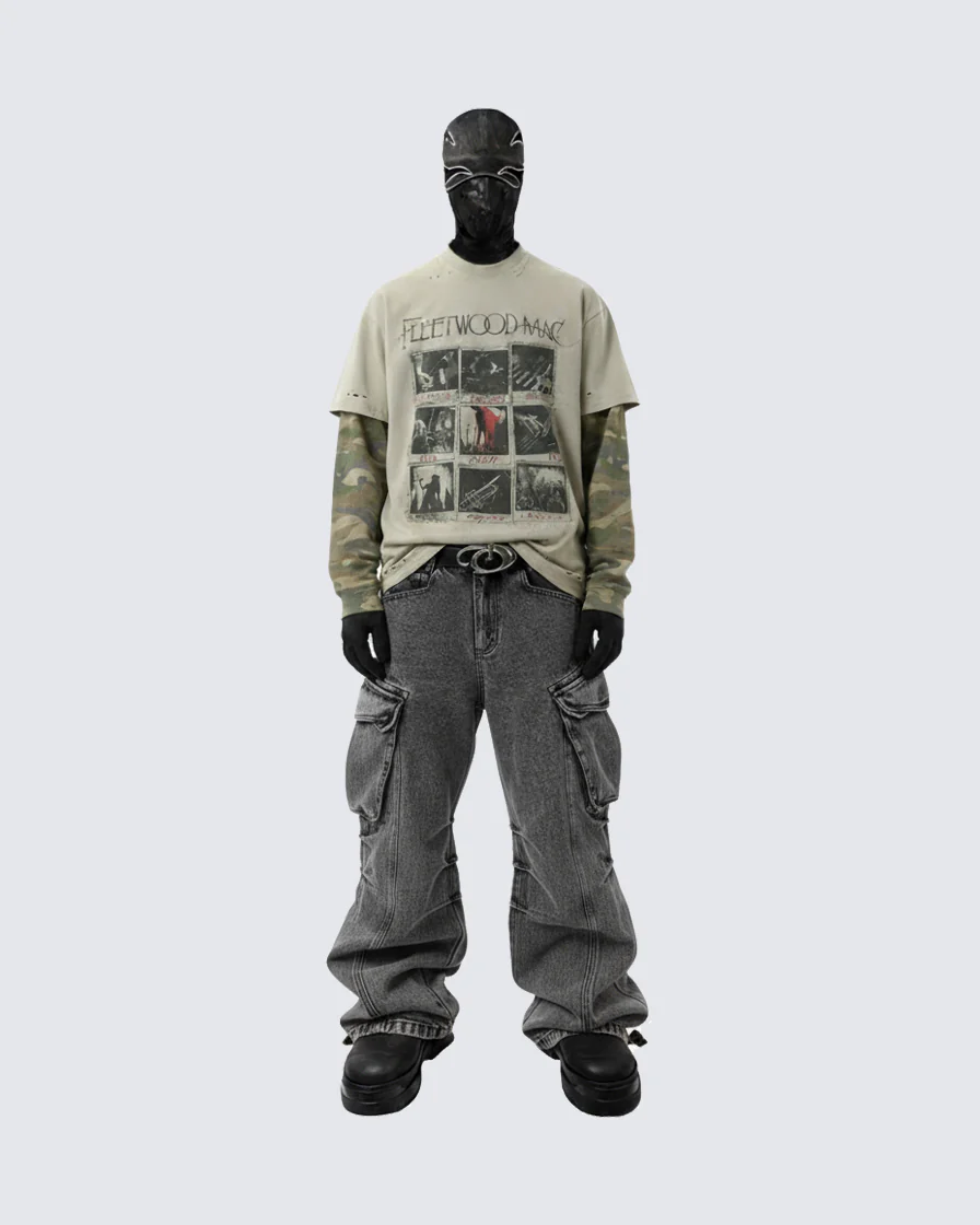 Stackable Multi-Pocket Cargo Pants - Image 5
