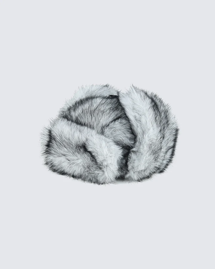 Faux Mink Long-Fur Trapper Hat - Image 5