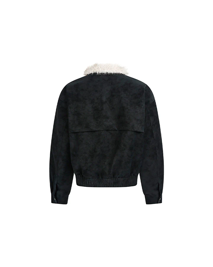 Fleece Lined Loose Fit Jacket - Image 7