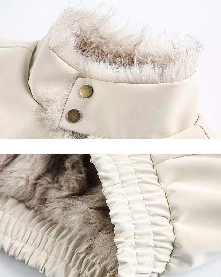 Fleece Lined Loose Fit Jacket - Image 9