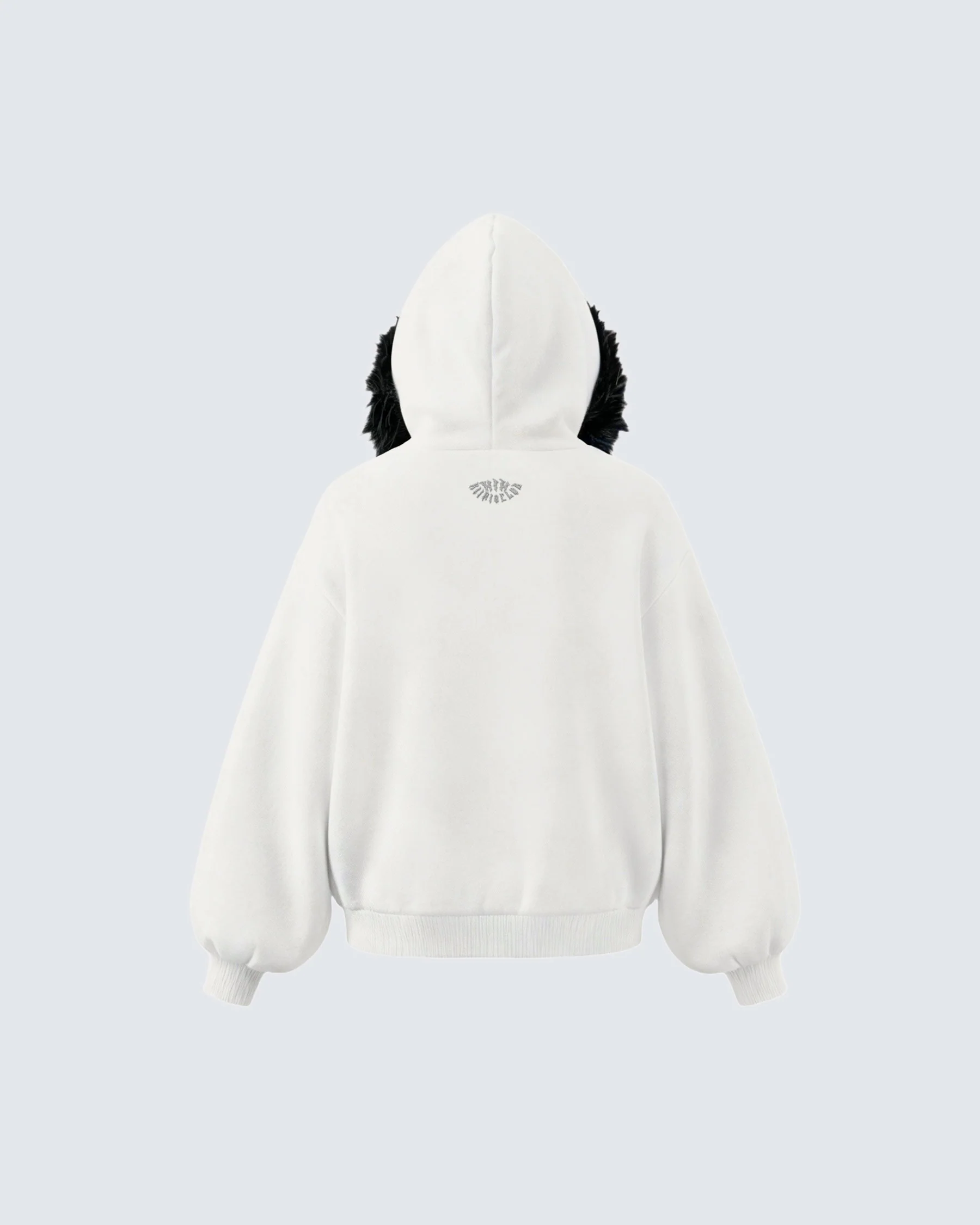 KIIKIO Fur Collar Cozy Hoodie - Image 3