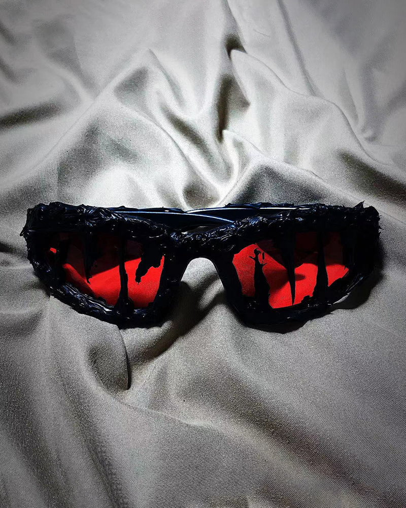 Futuristic Flame Sunglasses - Image 3