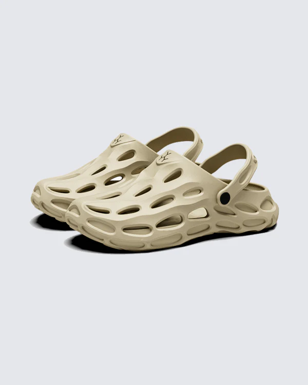 Futuristic Hollow-Out Strap Clog Sandals - Image 3