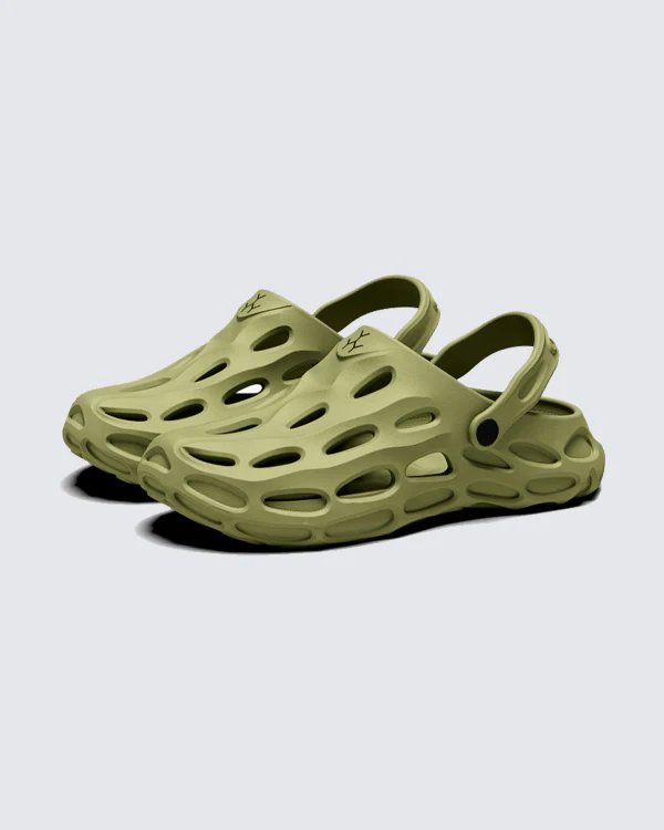 Futuristic Hollow-Out Strap Clog Sandals - Image 5