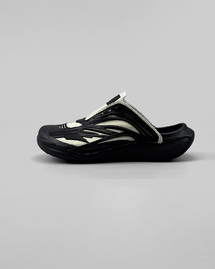 Futuristic Slip-On Sculpted Sneakers