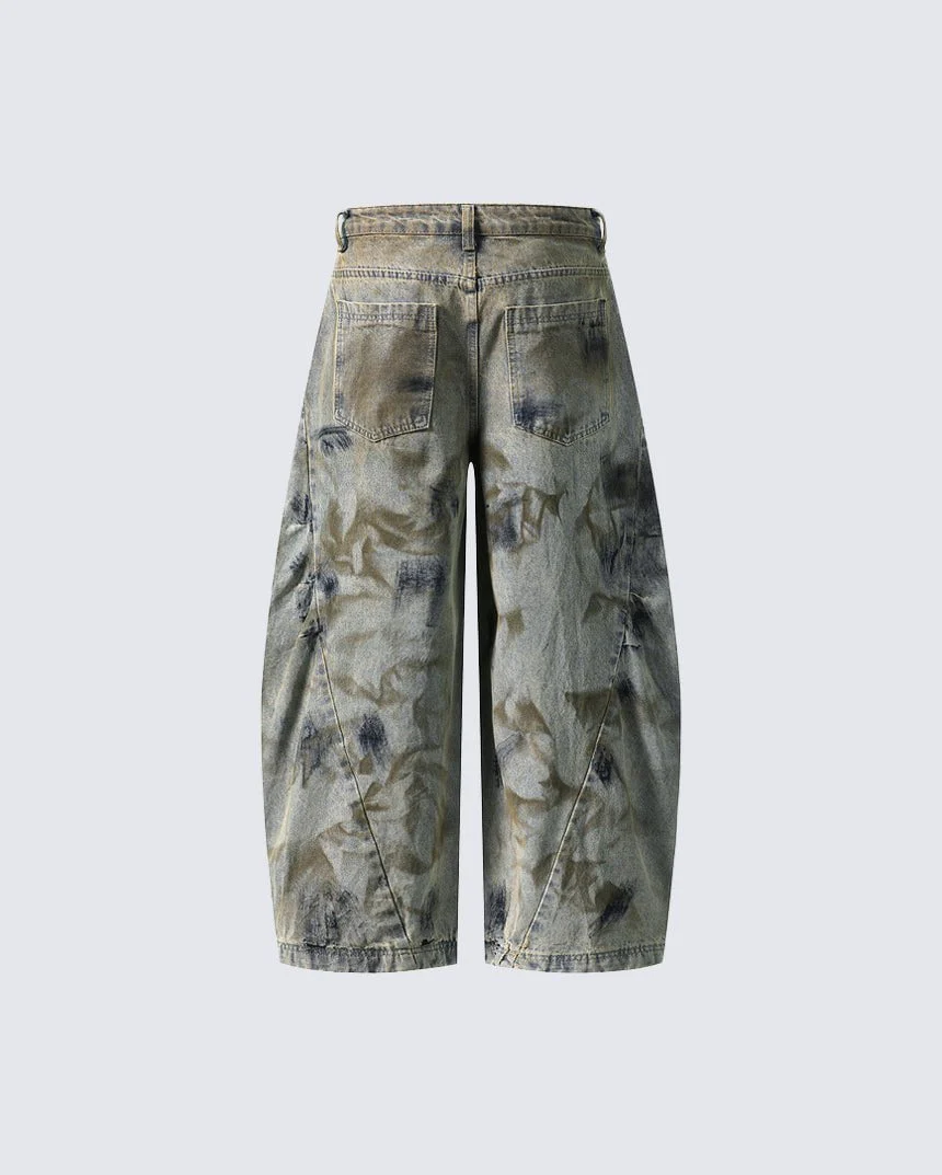 Ghosted Camo Baggy Pants - Image 3