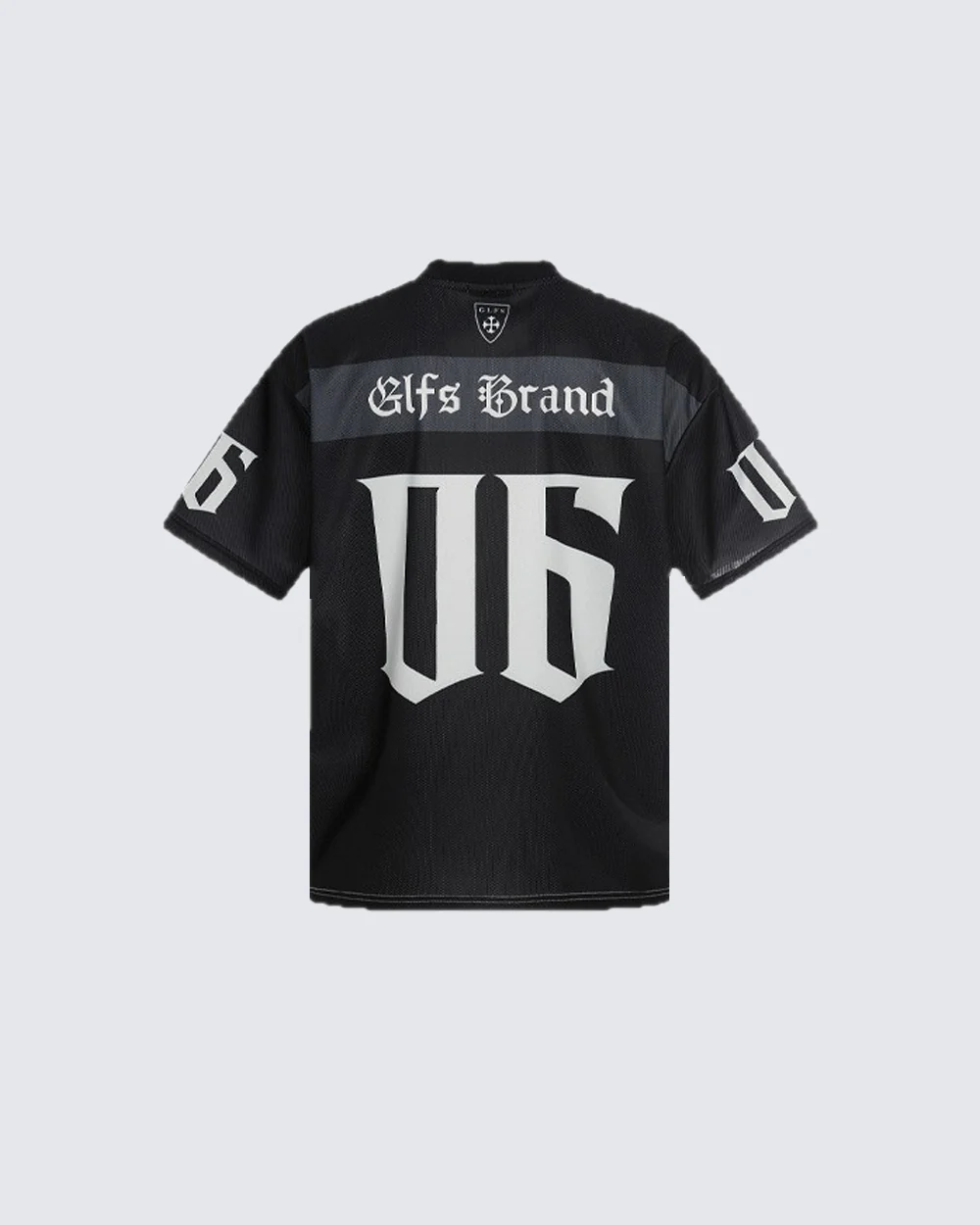 Gothic Angel Print Casual Retro Jersey Short Sleeve - Image 2