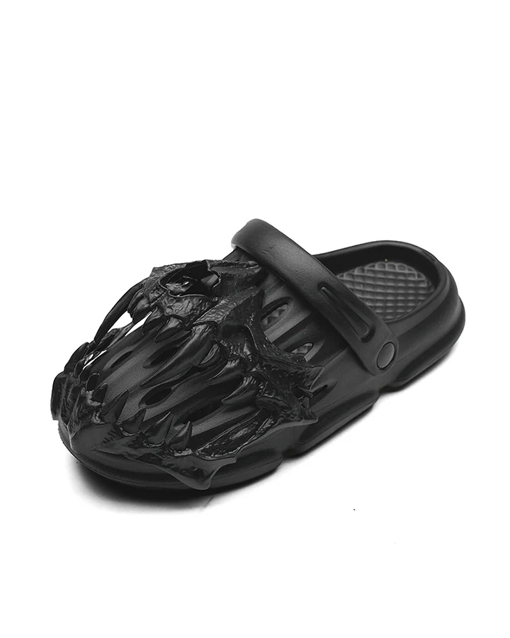 Gothic Dragon Skull EVA Slide Sandals - Image 5
