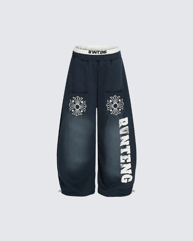 Gothic Gradient Jazz Dance Casual Pants - Image 2