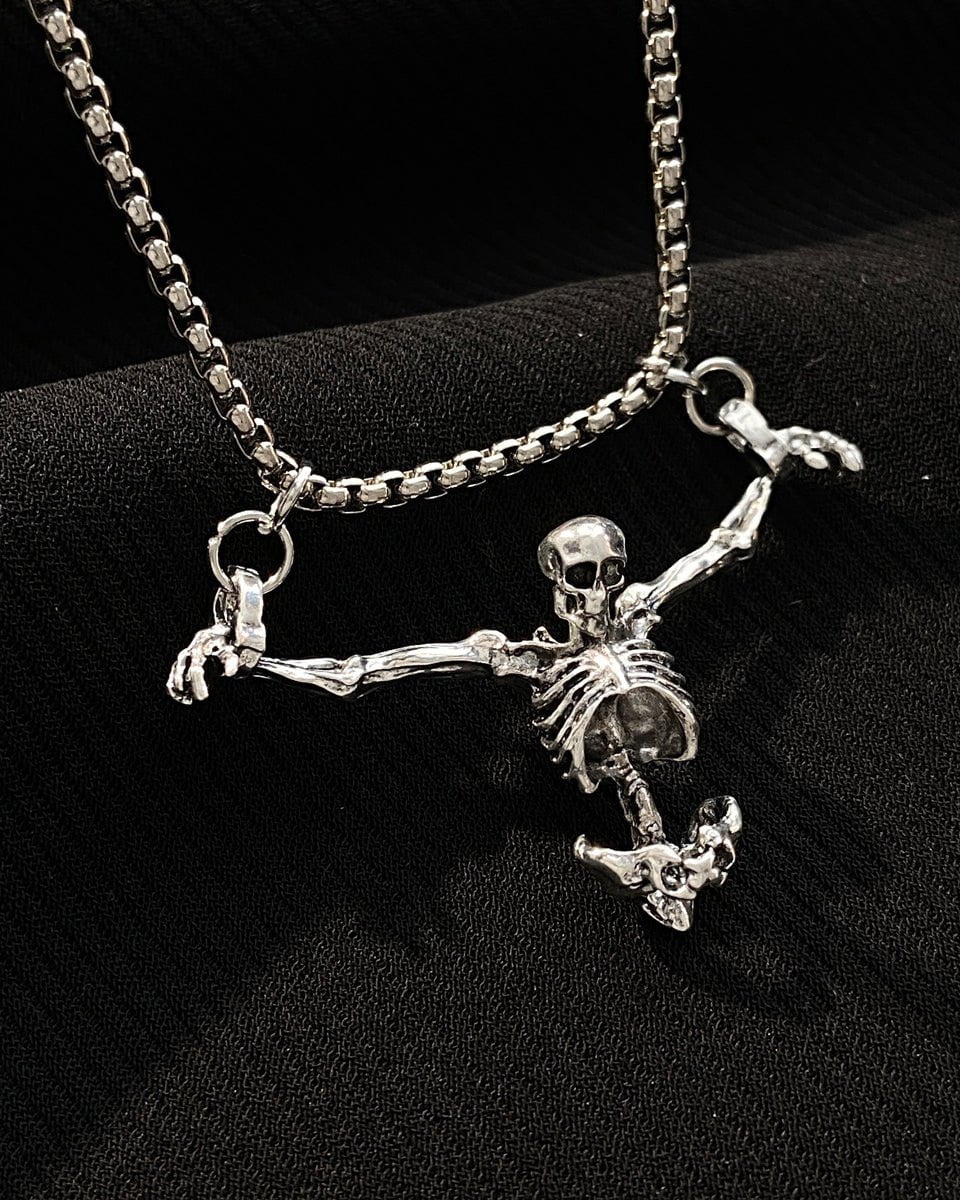 "Bound Skeleton" Gothic Necklace - Image 2
