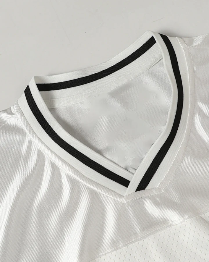 Gothic Number Mesh Jersey Tee - Image 7