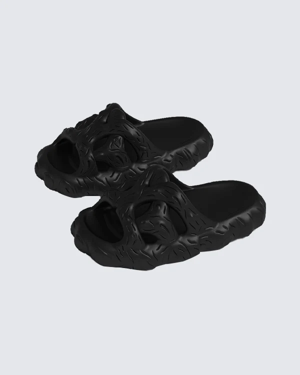 Gothic Sculpted EVA Slide Sandals