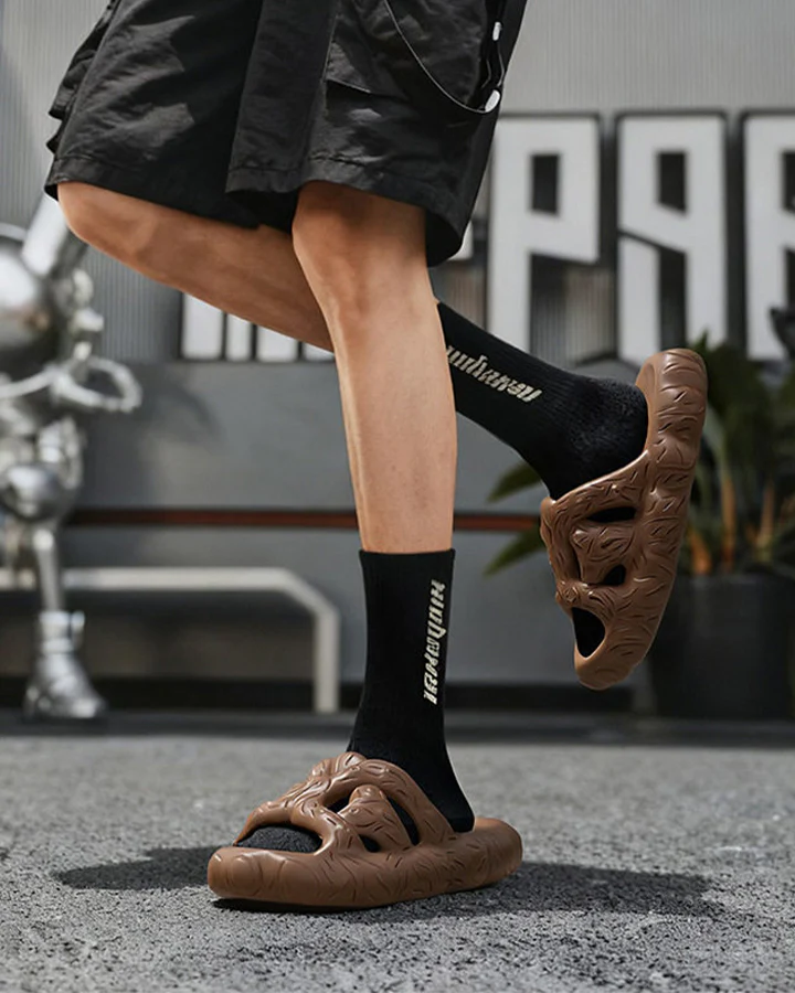 Gothic Sculpted EVA Slide Sandals - Image 11