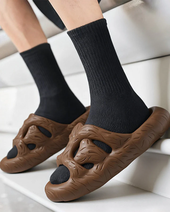 Gothic Sculpted EVA Slide Sandals - Image 4