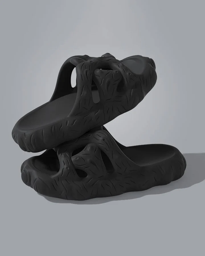 Gothic Sculpted EVA Slide Sandals - Image 9