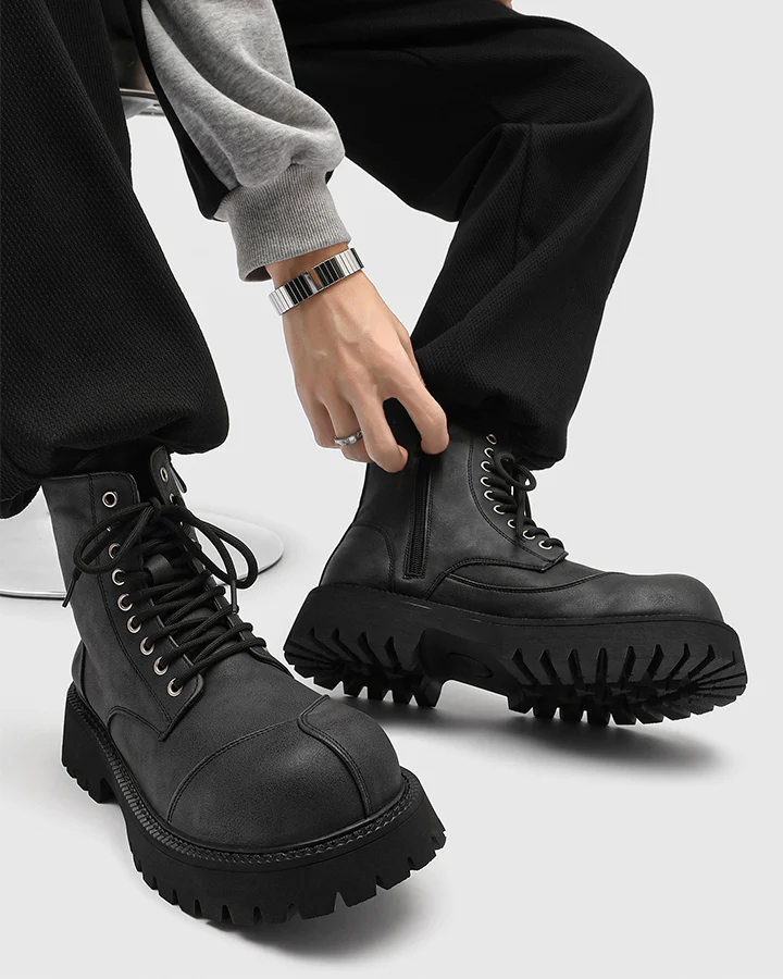 Gothic Street Thick Sole Boots - Image 4