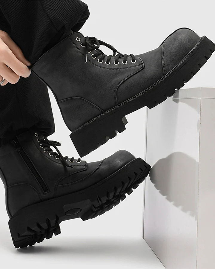 Gothic Street Thick Sole Boots - Image 6