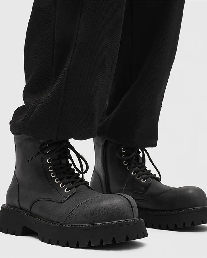 Gothic Street Thick Sole Boots - Image 7