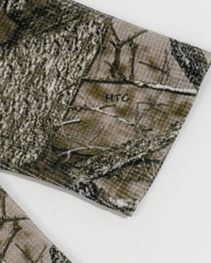 Graphic Camo Sleeve Layered Tee - Image 5
