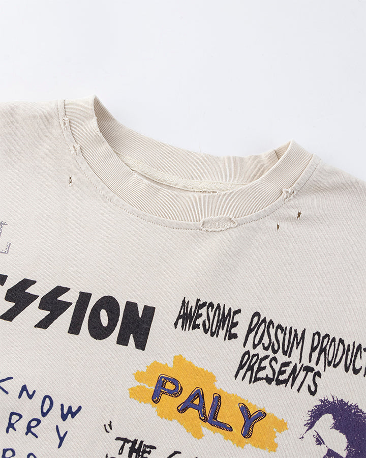 Graphic Printed Long Sleeve T-shirt - Image 3