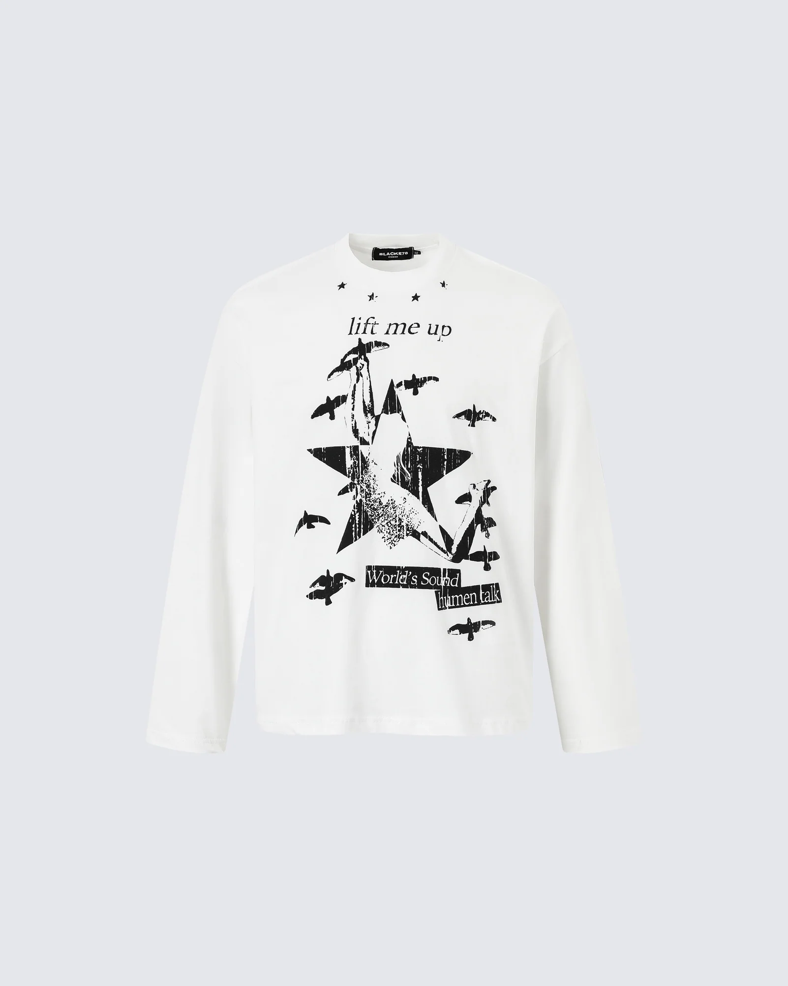 Graphic Printed Long Sleeve T-Shirt - Image 4