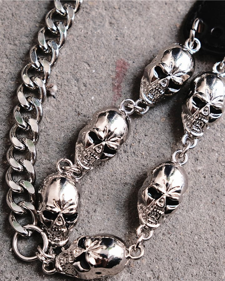 Halloween Skull Chain Belt - Image 2