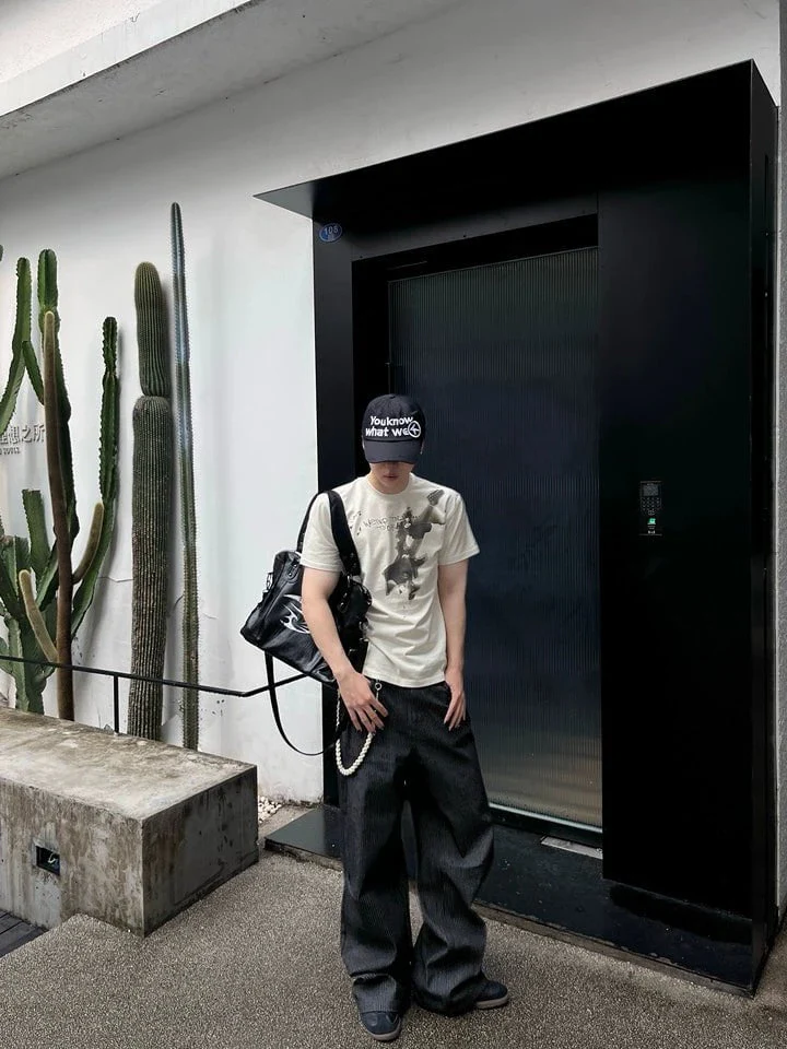 Hand-Studded Multi-Way Shoulder Bag - Image 6