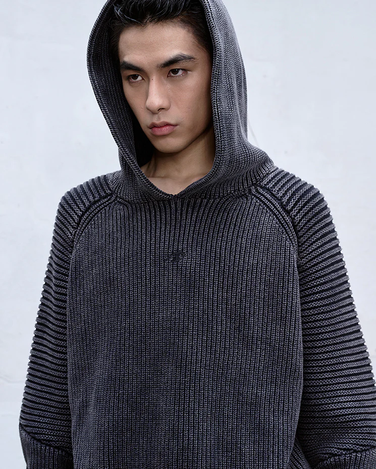 Heavy Craft Casual Knit Sweater - Image 3