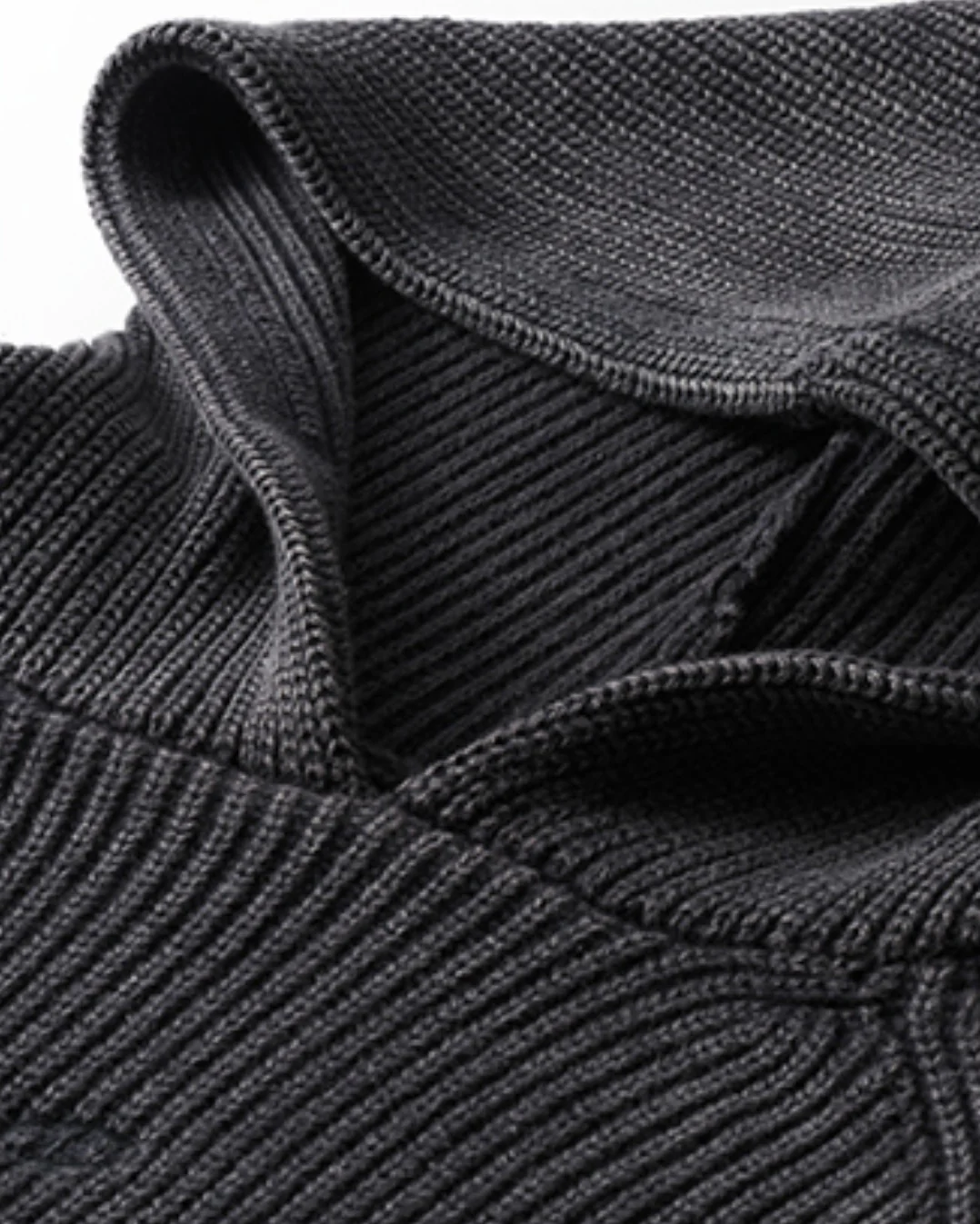Heavy Craft Casual Knit Sweater - Image 5
