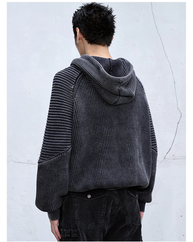 Heavy Craft Casual Knit Sweater - Image 7