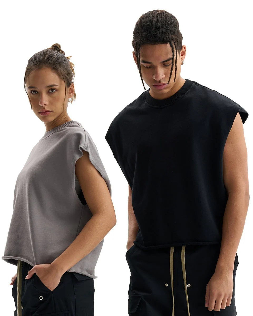 Heavyweight Raw-Edge Tank - Image 3