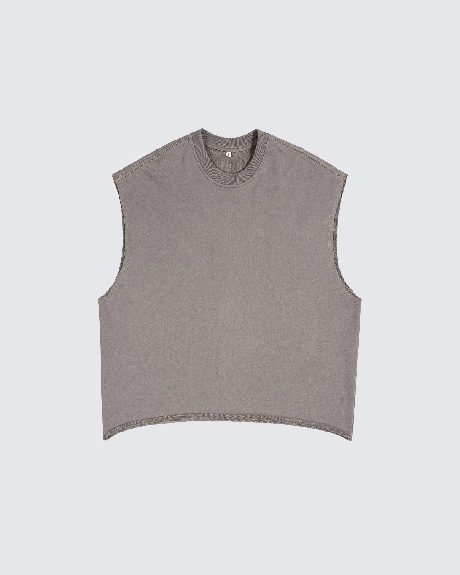Heavyweight Raw-Edge Tank - Image 7